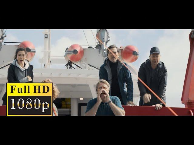 Акула или человек - Кто Быстрее сцена (4/10) | Мег: Монстр Глубины (2018) HD
