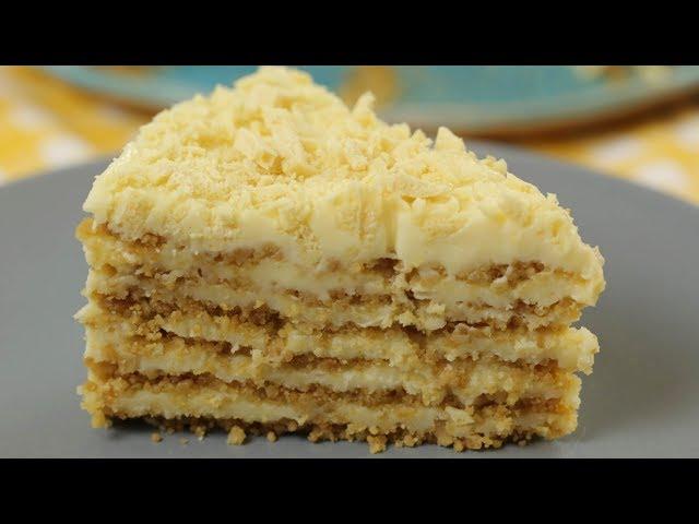 No-Bake Cake Recipe / HOW TO MAKE  CAKE WITHOUT OVEN with the taste of ice cream!