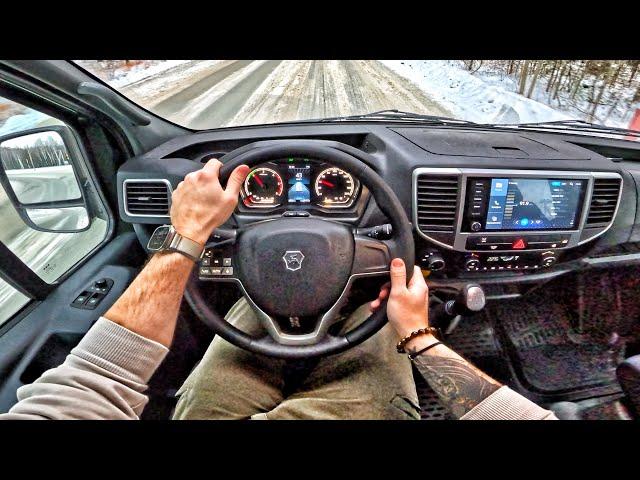 2024 GAZ Sobol NN 4x4 - POV TEST DRIVE