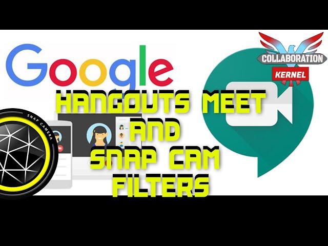 Google Meet and SnapCam Filters | Fun with Meetings