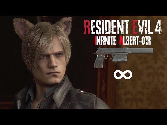 Resident Evil 4 Remake - Infinite Albert-01R Only in Professional Full Gameplay