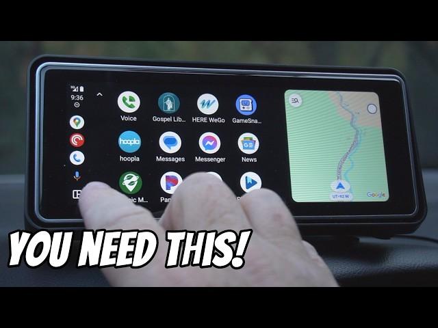 A Carplay / Android Auto Screen for your car that actually works! FocuWay screen for smartphones.