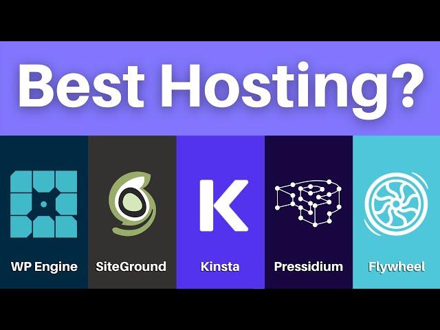 Best WordPress Hosting? WP Engine vs Kinsta vs SiteGround (and more)