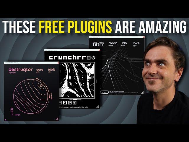These FREE PLUGINS Are Amazing! blepfx Filtrr, Destruqtor & Crunchrr