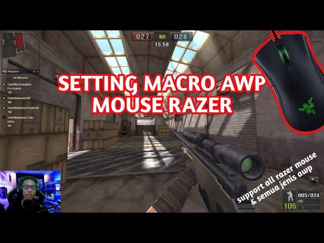 Setting Macro Mouse Razer AWP Point Blank