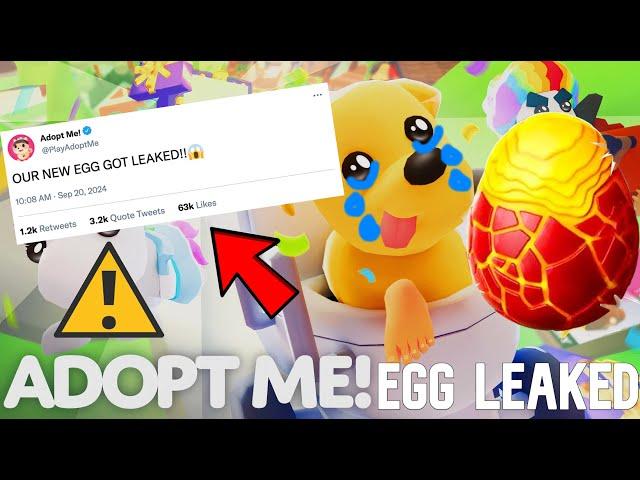 Adopt Me NEW EGG LEAKED! Heres what happened 