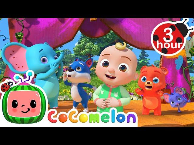 Old MacDonald + MORE CoComelon Animal Time | 3 Hour CoComelon Nursery Rhymes