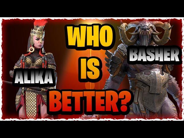 ALIKA or BASHER | WHO IS BETTER??? | RAID: Shadow Legends