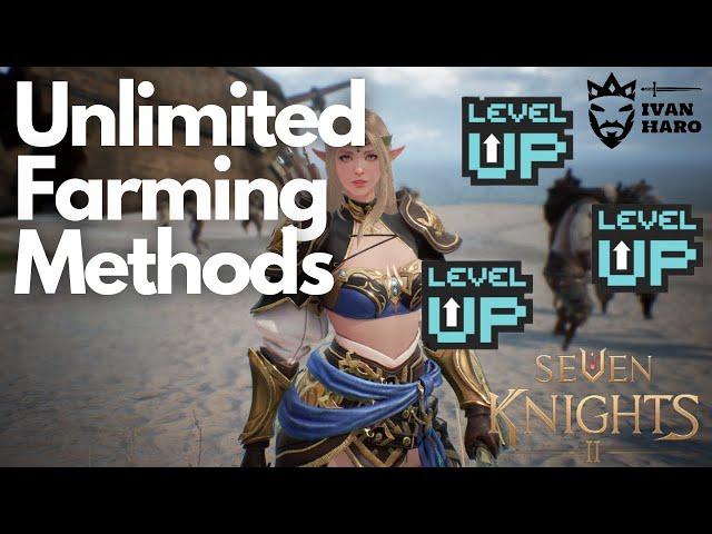 Unlimited Farming Trick to Level Up You Heroes Plus Bonus | Seven Knights 2