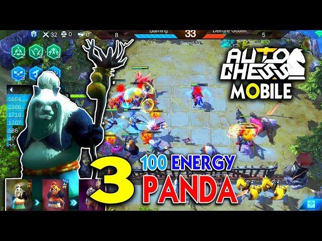 Arena of Evolution: Chess Heroes | 3 Panda = 100 Energy | Top 1