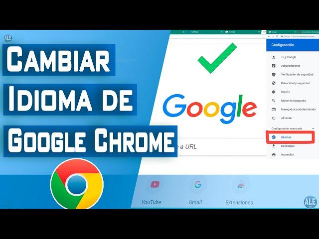 Como Cambiar Idioma De Google Chrome