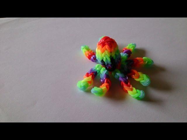 Объемный осьминог, Радужки Rainbow Loom