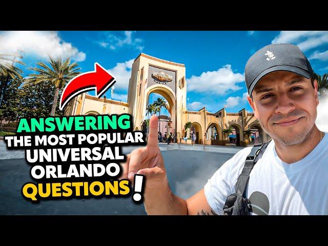 Your Most Popular Universal Orlando Vacation Planning Questions!