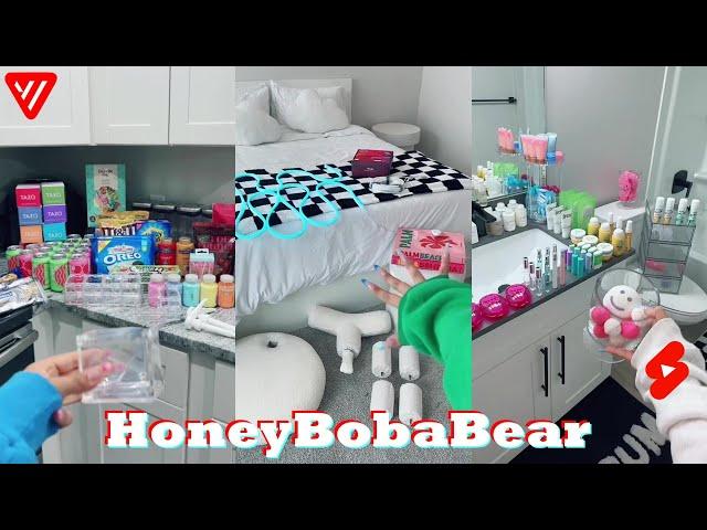 Best HoneyBobaBear Shorts 2024 | Honey Boba Bear TikTok Cleaning