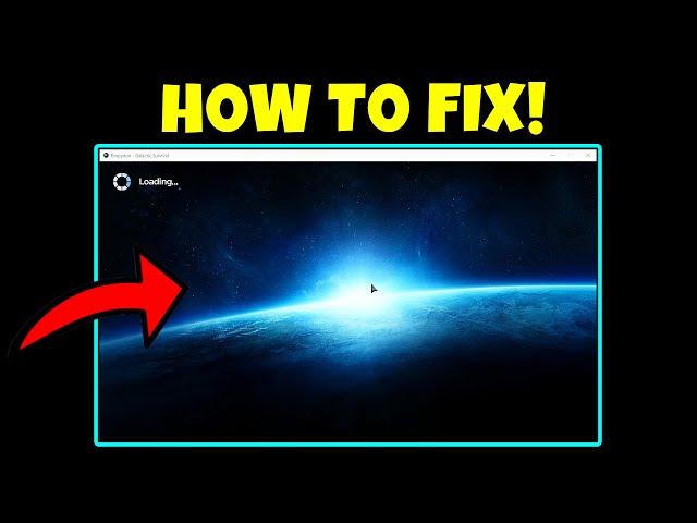 HOW TO FIX EMPYRION GALACTIC SURVIVAL STUCK AT LOADING SCREEN EPIC GAMES