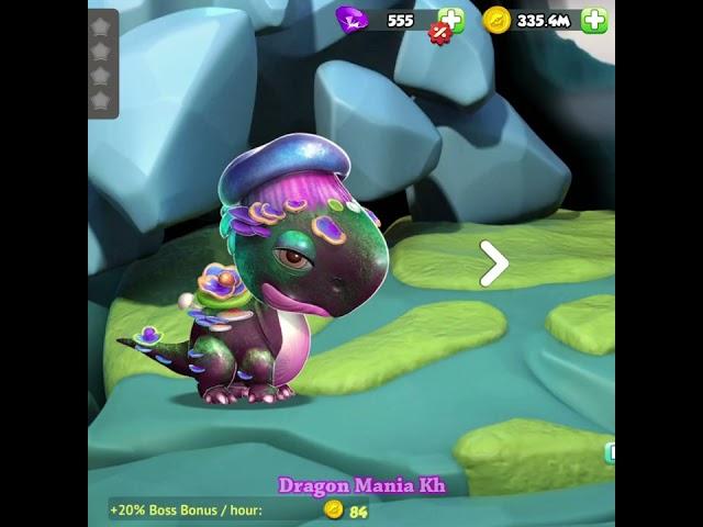 Hatched Fungus Dragon - Dragon Mania Legends #shorts