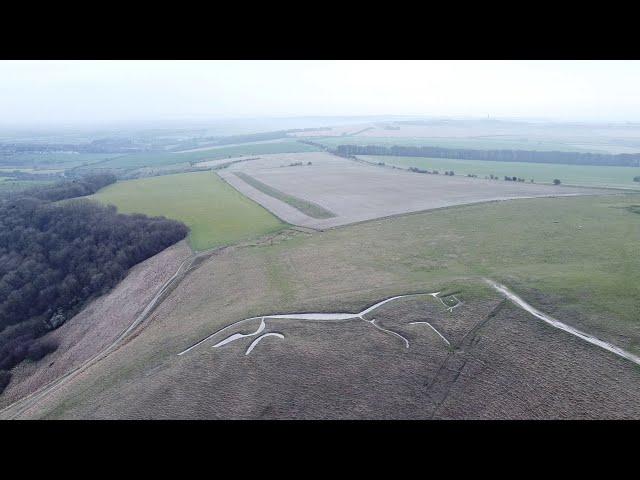 National Trust White Horse Hill - Faringdon - Oxfordshire