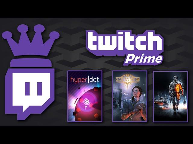 Get Free Games With Twitch Prime