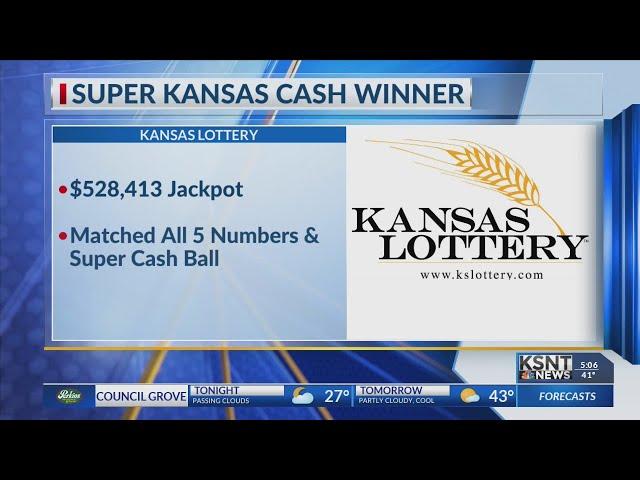 Northeast Kansan wins over $500,000 in Kansas Lottery