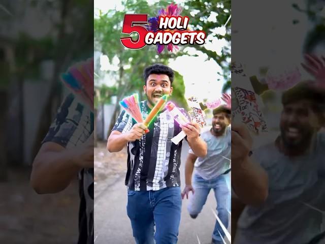 5 Majeedar Holi Gadgets!  #shorts