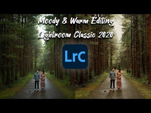 Moody & Warm Editing Tips for Engagement Photographers | Lightroom Classic 2020