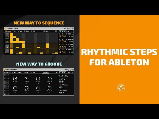 Rhythmic Steps - New Way to Sequence Drums in Ableton | Side Brain