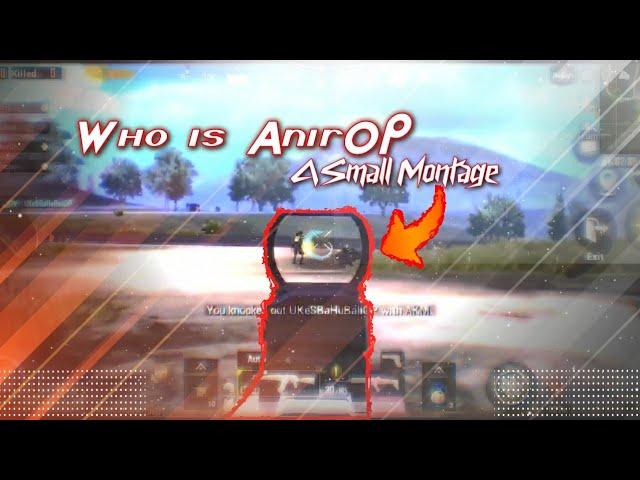 Who is AnirOP? A comeback in youtube with a small montage 