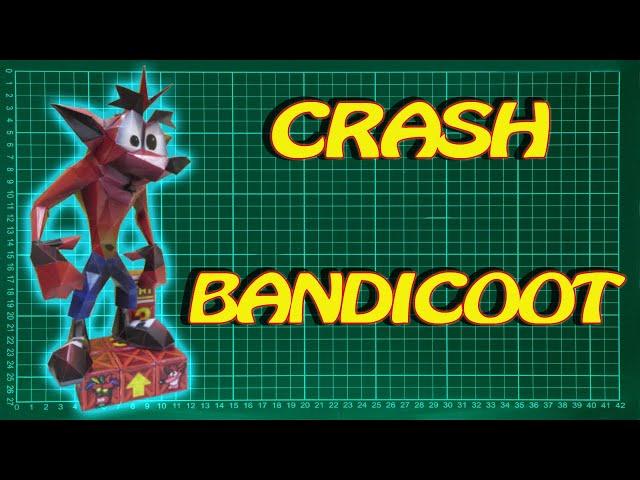 CRASH BANDICOOT - PAPERCRAFT