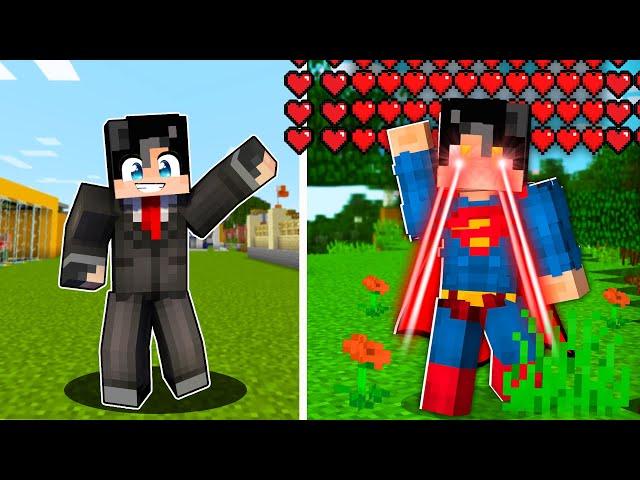 How I BECAME a SUPERHERO in Minecraft!