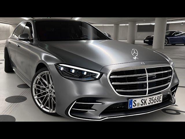 2022 NEW Mercedes S580 E Hybrid! +DRIVE! The Perfect S-Class! Walkaround Interior Autobahn