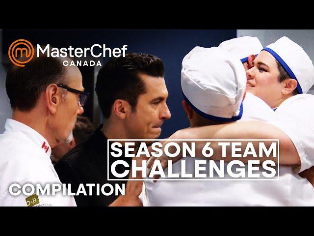 Thrilling MasterChef Canada Team Challenges from Season 6 | MasterChef World