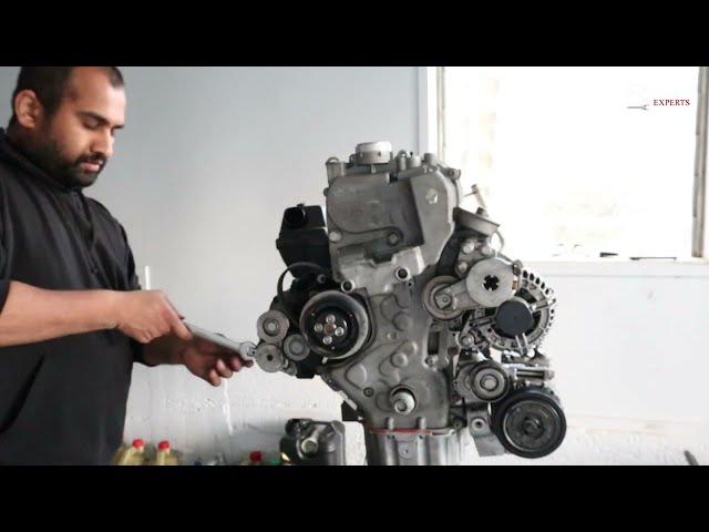 Volkswagen Golf Engine rebuilding / Time Lapse / CAVD 1.4 Liter Engine