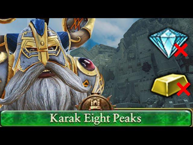 Why Karak Eight Peaks has NO Gold Mine, Gem Mine or Treasure in Immortal Empires