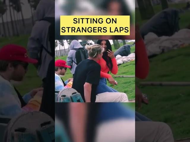 sitting strangers lap