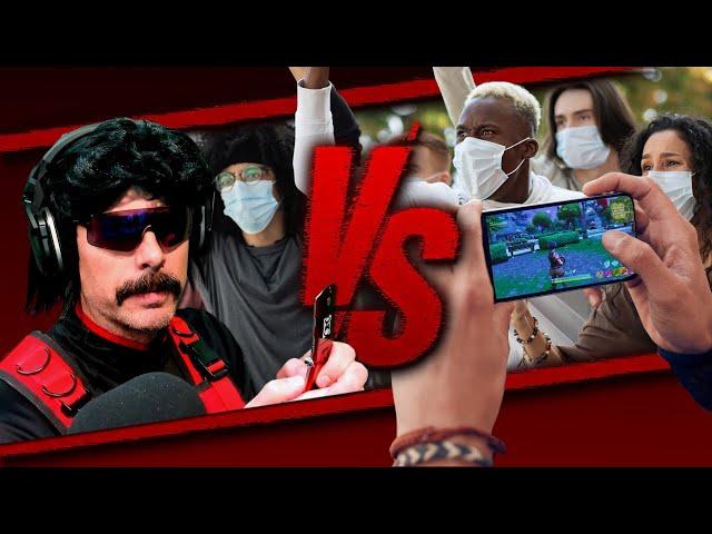 DrDisrespect versus the ENTIRE MOBILE GAMING COMMUNITY