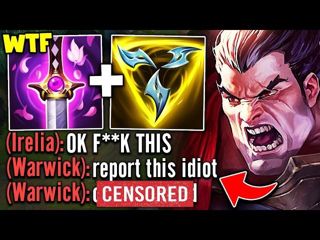 I BEAT THIS IRELIA SO BAD HER WHOLE TEAM REPORTS HER! (NEW DARIUS BUILD)