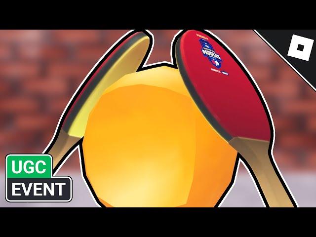 [UGC EVENT] How to get the TABLE TENNIS HEAD in PADDLE RUSH | Roblox