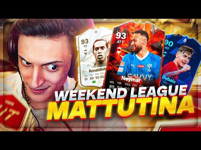 NON GIOCATE la WEEKEND LEAGUE di MATTINA PRESTO!