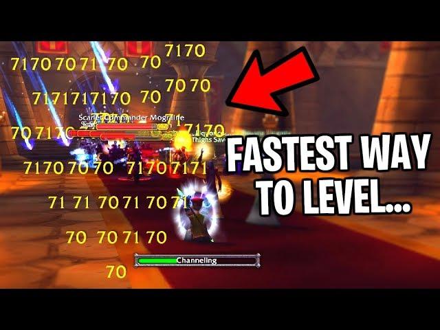 Fastest Way To Level In Classic WoW Revealed