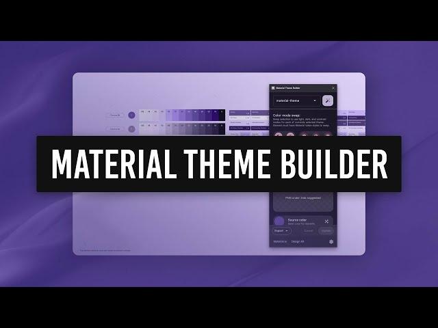 How to generate a Material Design 3 theme using the Material Theme Builder plugin