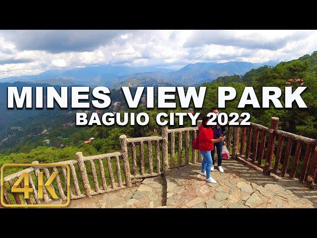 Mines View Park Baguio City | Walking Tour | Benguet Philippines | 4K