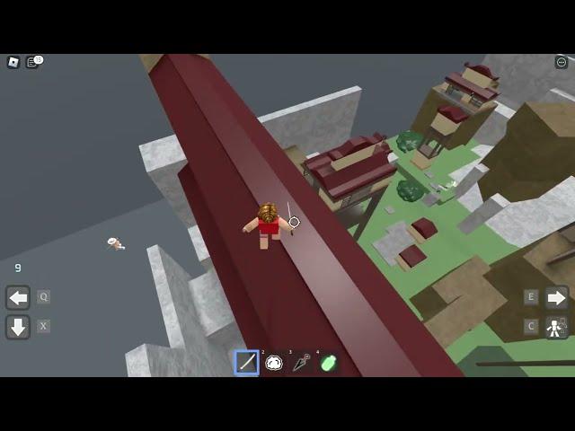 Unlocking Green Sword in Be A Parkour Ninja - Roblox