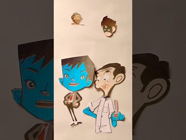 Mr bean️ krish facr exc  #spiderman #pokemon #mrbean #ytshorts