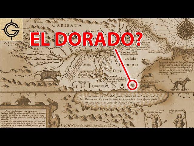 The Location of El Dorado is on these Old Maps