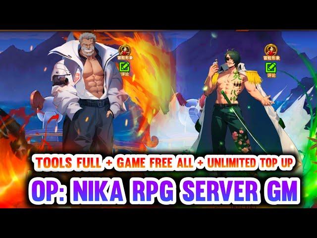 ONE PIECE NIKA RPG SERVER GM - TOOLS FULL + UNLIMITED RECHARGE