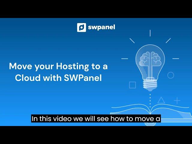 Move your Hosting to a Cloud with SWPanel