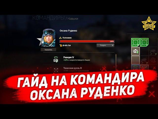 Гайд на командира Оксана Руденко / Armored Warfare