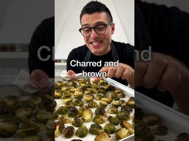 Roasted Brussels Sprouts is a Glossy Side Dish