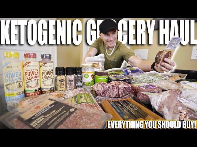 KETO DIET GROCERY HAUL | Buying On A Budget | Ketogenic & Low Carb Food List