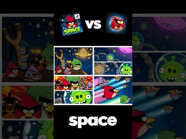 Angry Birds Space cutscene vs Angry Birds Reloaded Utopia Cutscene